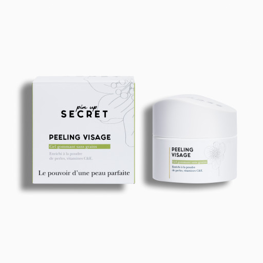 Gel exfoliant de față fără granule